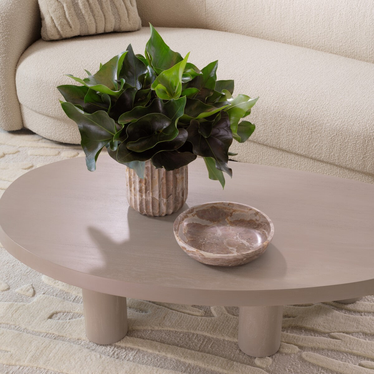 Hand-Tufted Cream Wool Carpet Zenon | Eichholtzmh.com