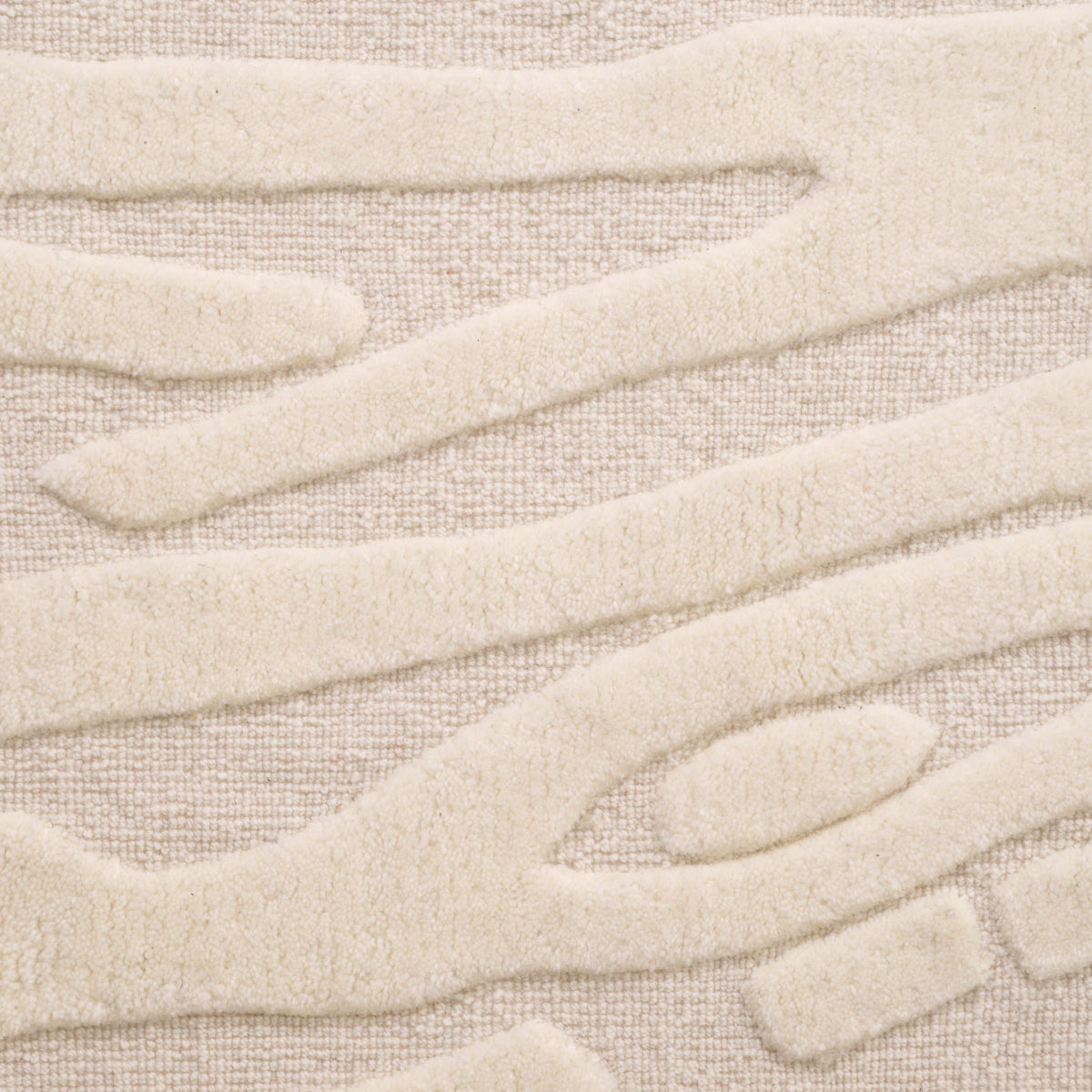 Hand-Tufted Cream Wool Carpet Zenon | Eichholtzmh.com