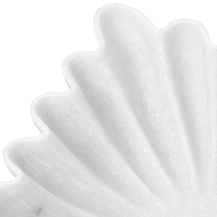 Bowl Jackson square white marble
