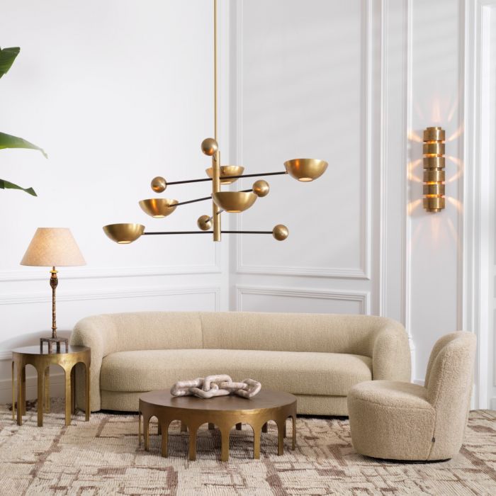 Rug Limitless ivory brown 300 x 400 cm