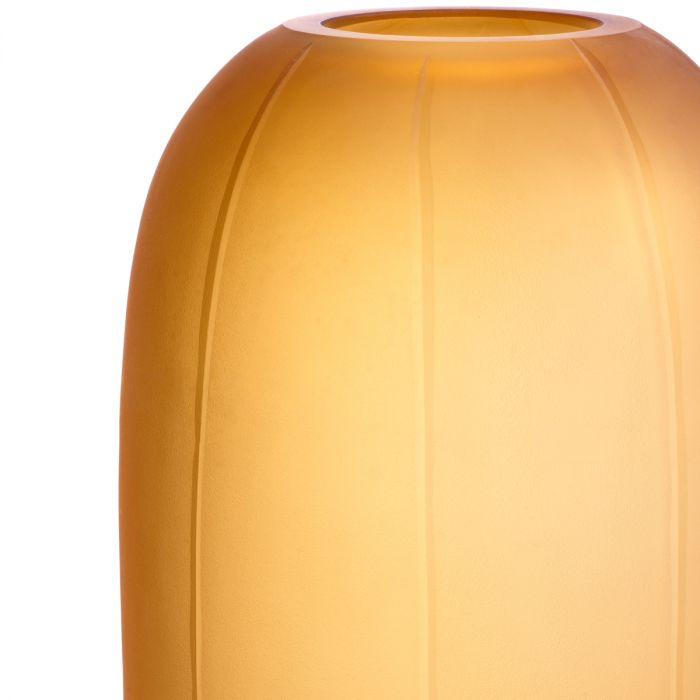 Vase Zenna L amber