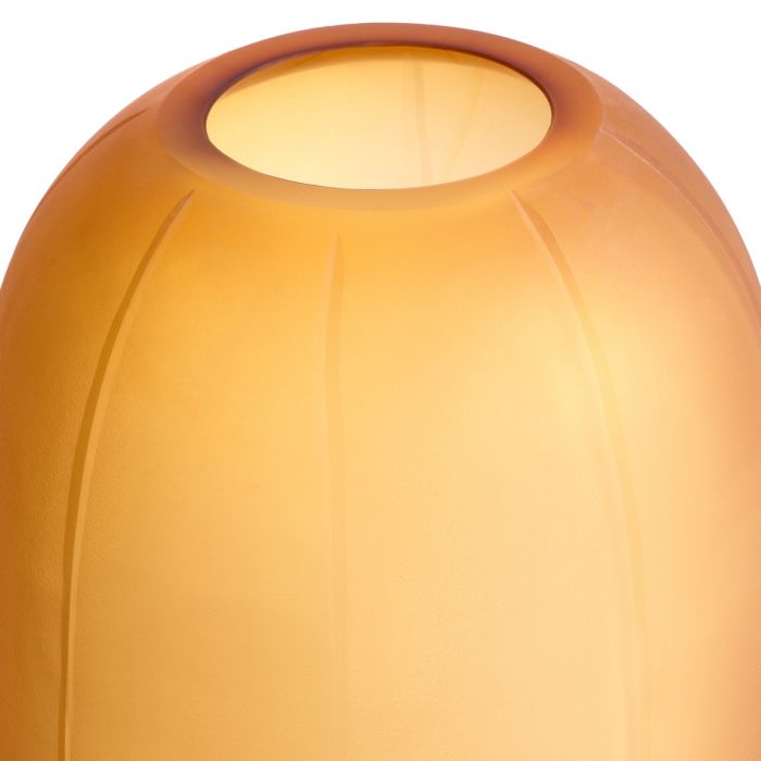 Vase Zenna L amber