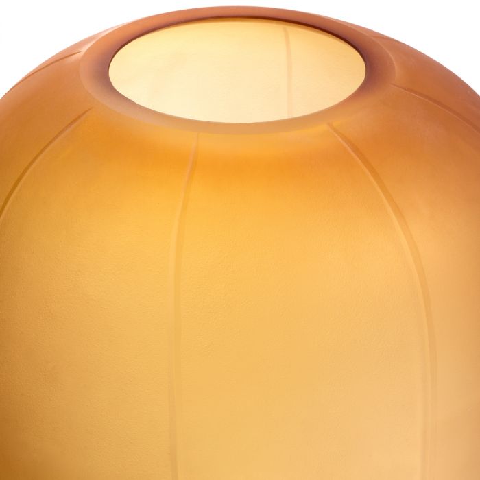 Vase Zenna M amber