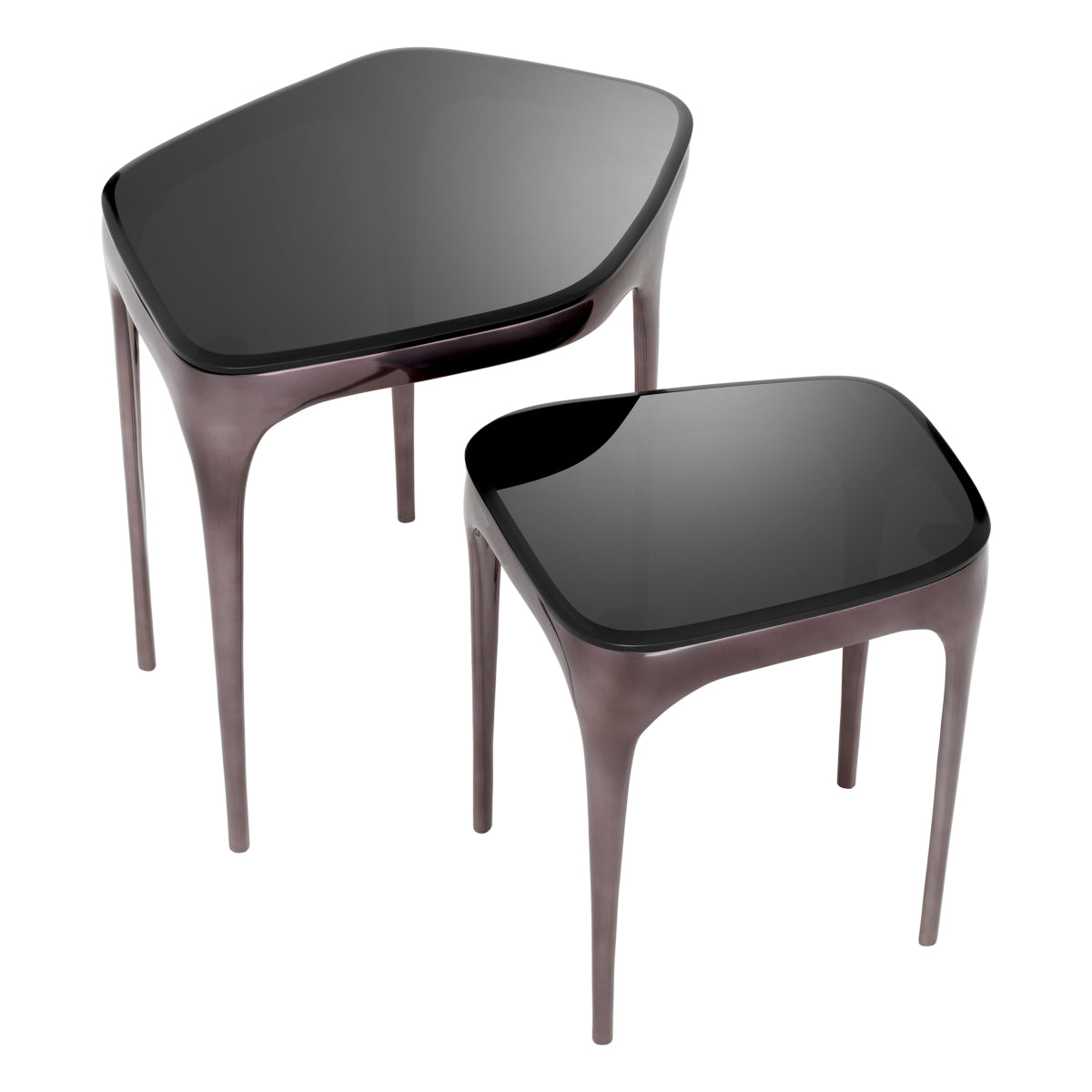 Glass Side Tables (2) Deacon | Eichholtzmh.com 