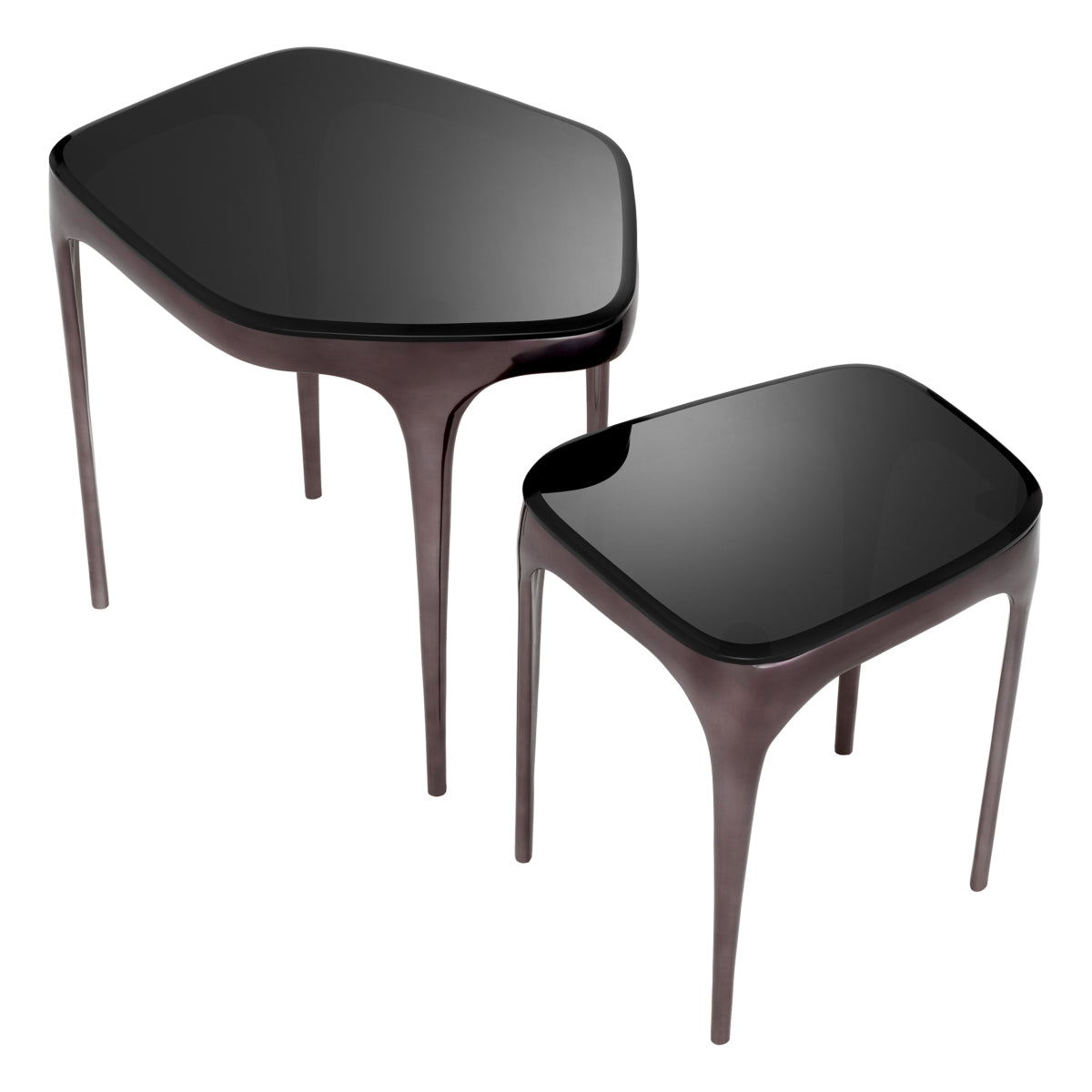 Glass Side Tables (2) Deacon | Eichholtzmh.com 