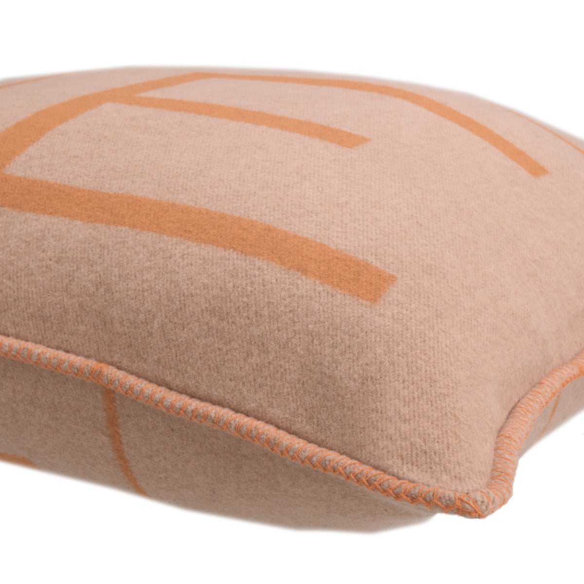 Hemstitch Wool Cushion L Rhoda | Eichholtzmh.com 