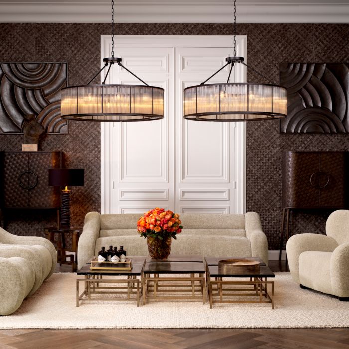 Ceiling Lamp Bernardi XL bronze finish