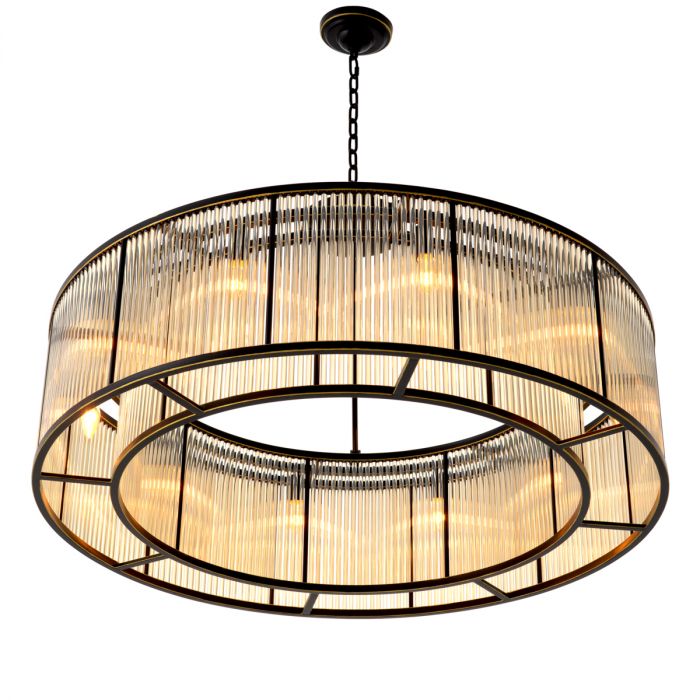 Ceiling Lamp Bernardi XL bronze finish
