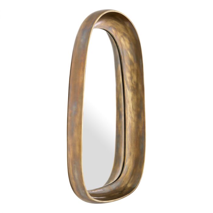 Mirror Sandals L vintage brass finish