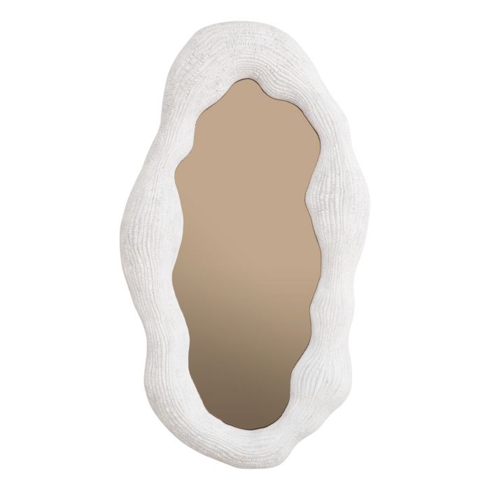 Mirror Genta L white finish