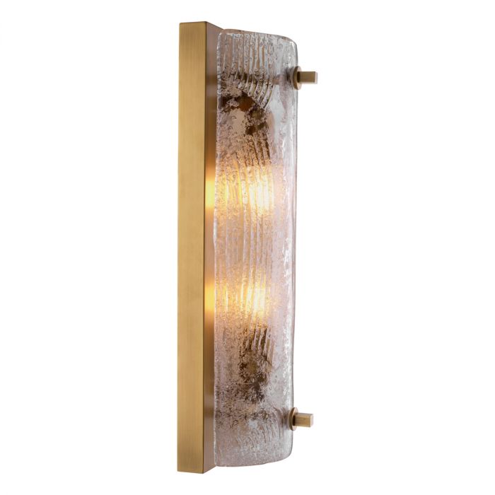 Wall Lamp Lagos antique brass finish