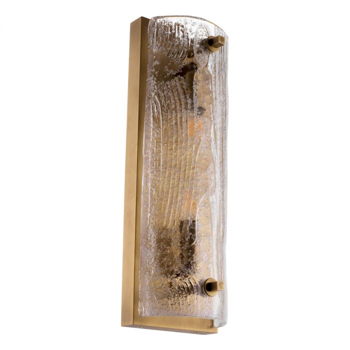 Wall Lamp Lagos antique brass finish