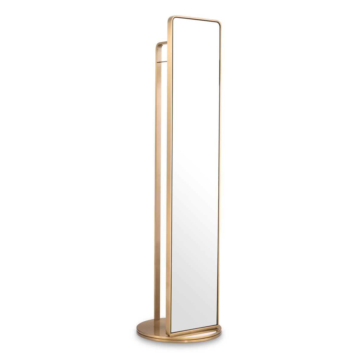 Rotating Floor Mirror with Coatrack Novo | Eichholtzmh.com 