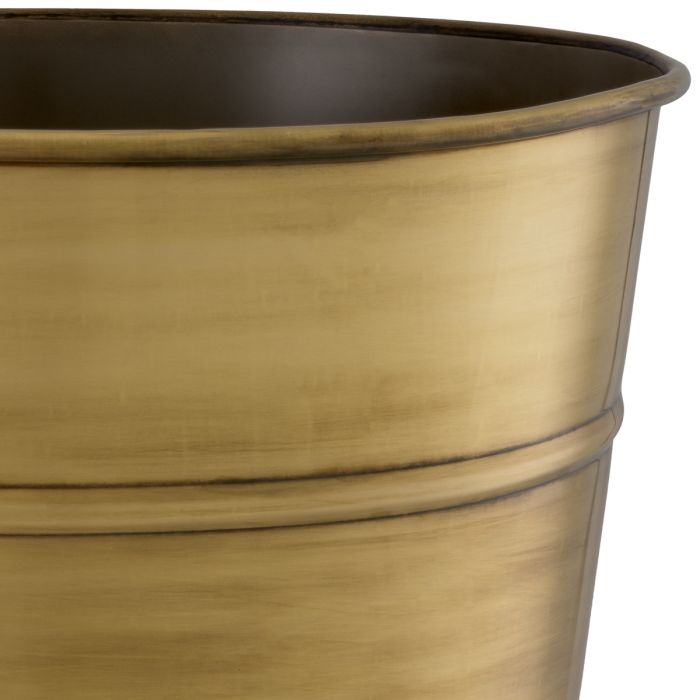 Planter Hortus vintage brass finish