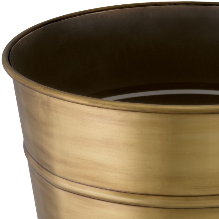 Planter Hortus vintage brass finish