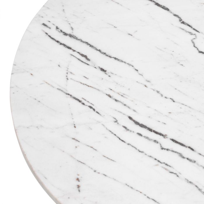 Side Table Terry white marble