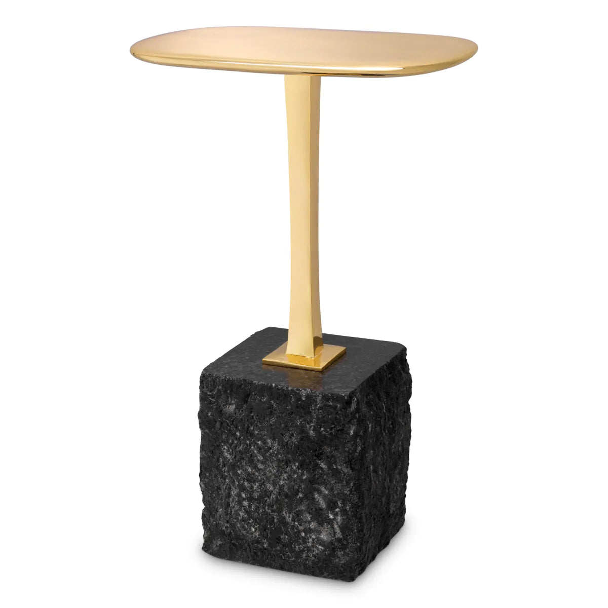Gold Modern Side Table Kayan | Eichholtzmh.com