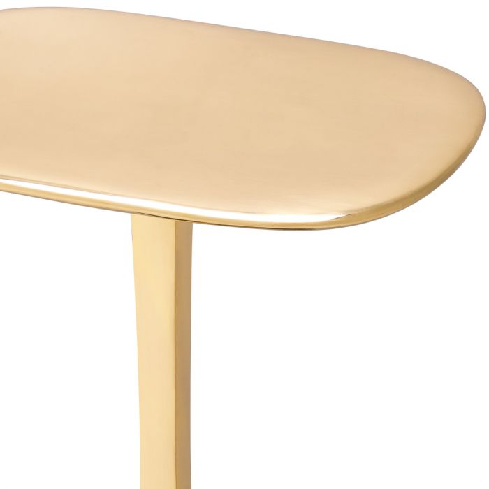 Side Table Kayan S polished brass