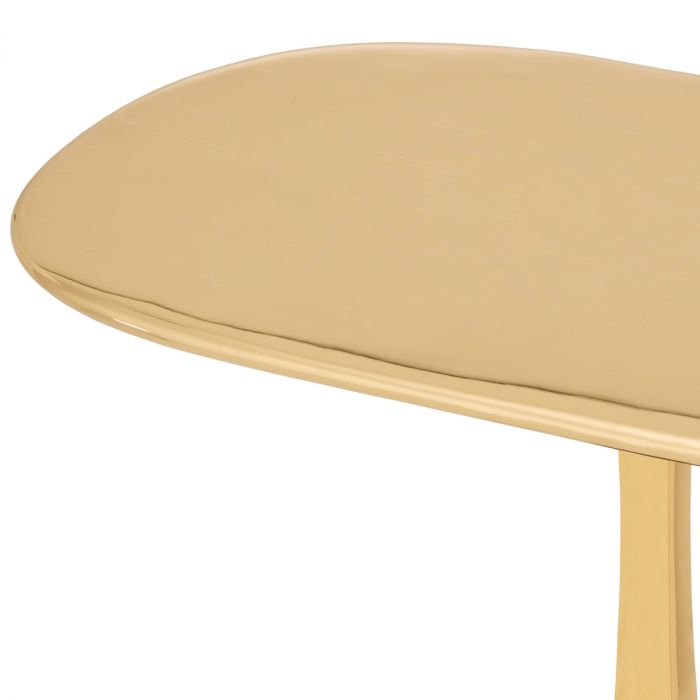 Side Table Kayan L polished brass