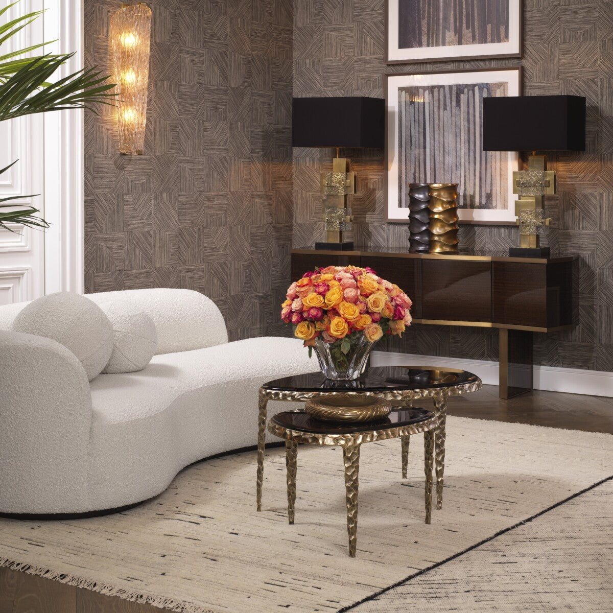 Modern Metallic Vase Rapho | Eichholtzmh.com