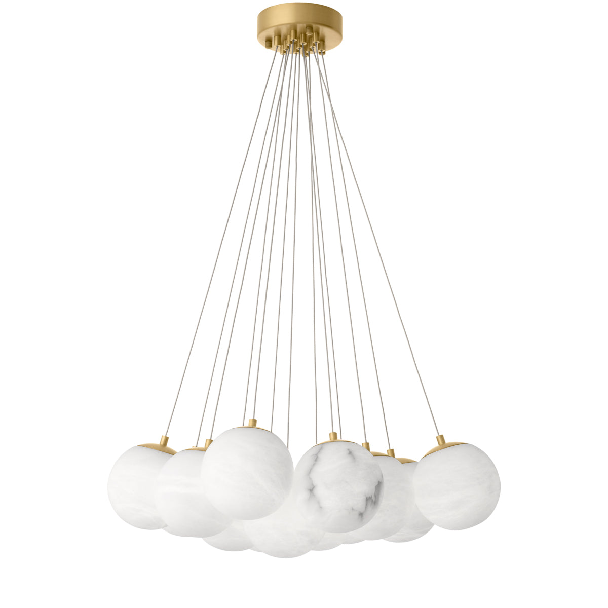 Clustered Alabaster Chandelier Sphinx | Eichholtzmh.com