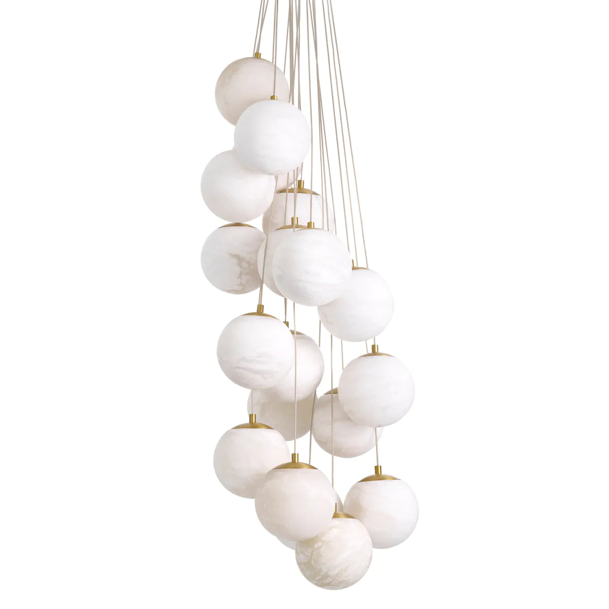 Clustered Alabaster Chandelier Sphinx | Eichholtzmh.com