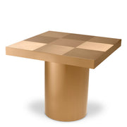 Square Gold Side Table Laporte | Eichholtzmh.com 