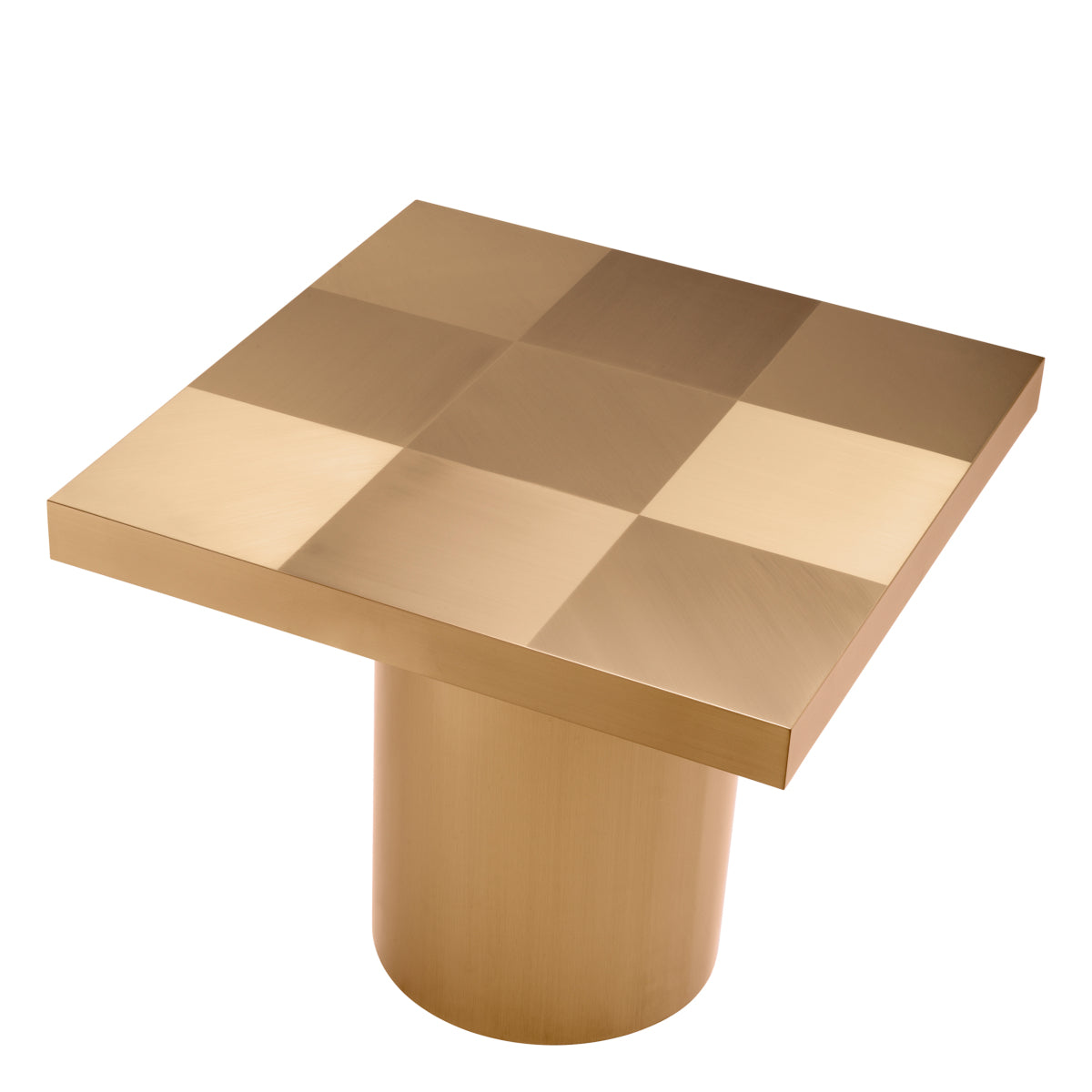 Square Gold Side Table Laporte | Eichholtzmh.com 