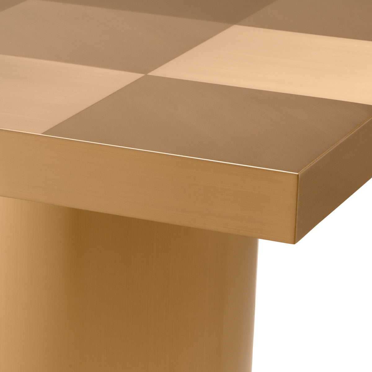 Square Gold Side Table Laporte | Eichholtzmh.com 