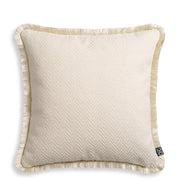 Herringbone Pattern Fringed Cushion S Kauai | Eichholtzmh.com