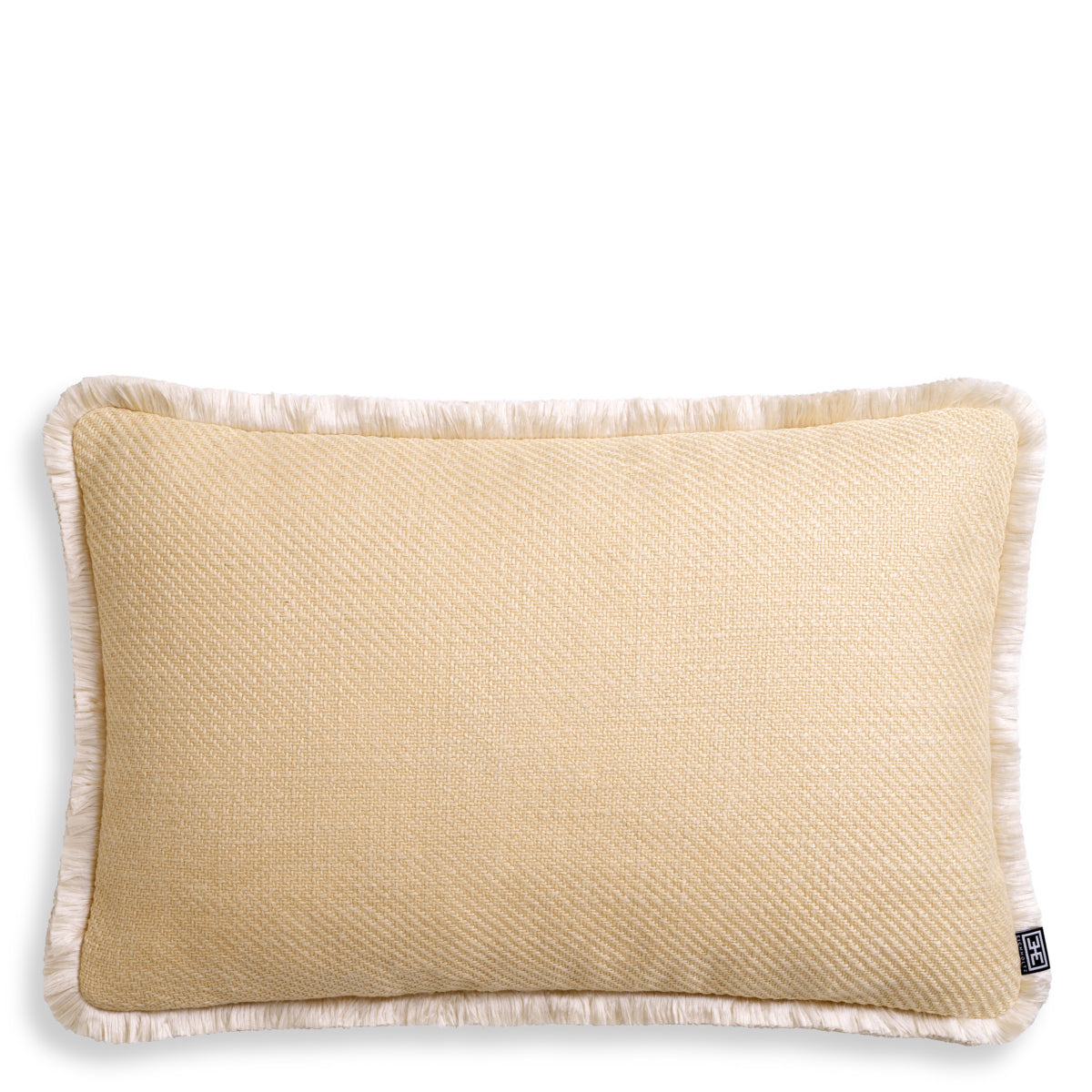 Fringed Modern Lumbar Pillow Cancan | Eichholtzmh.com