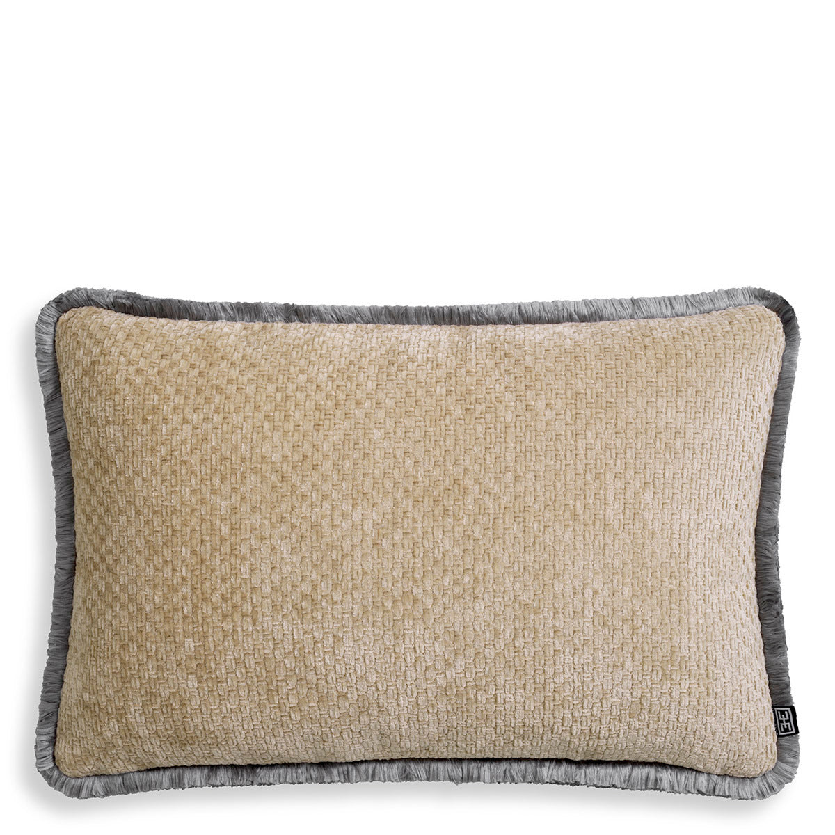 Fringed Minimalist Lumbar Pillow Paia | Eichholtzmh.com