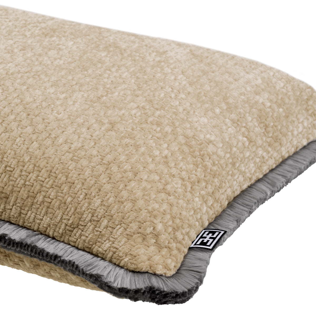 Fringed Minimalist Lumbar Pillow Paia | Eichholtzmh.com