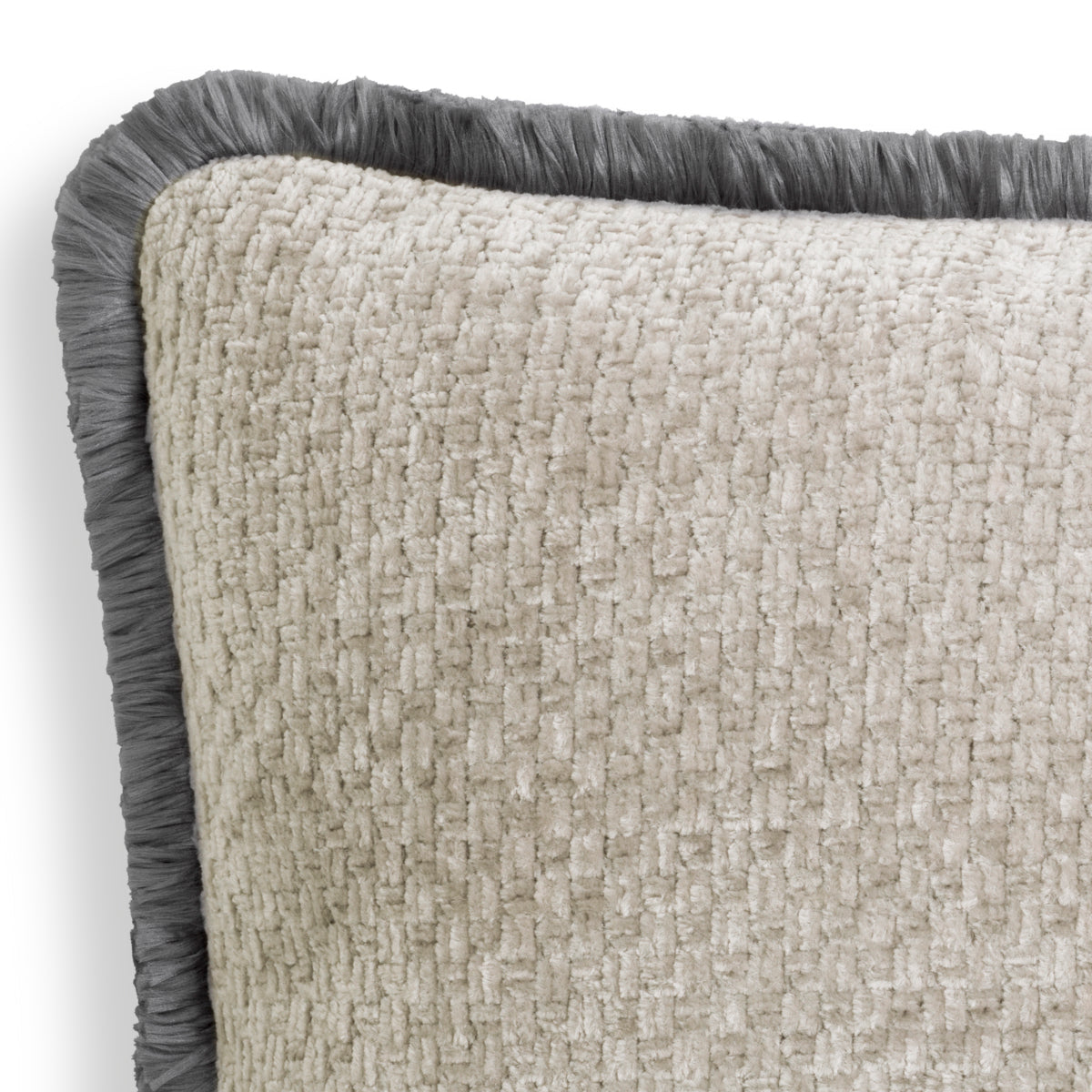 Fringed Minimalist Lumbar Pillow Paia | Eichholtzmh.com