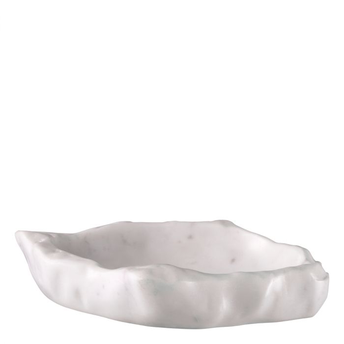 Bowl Callas white marble