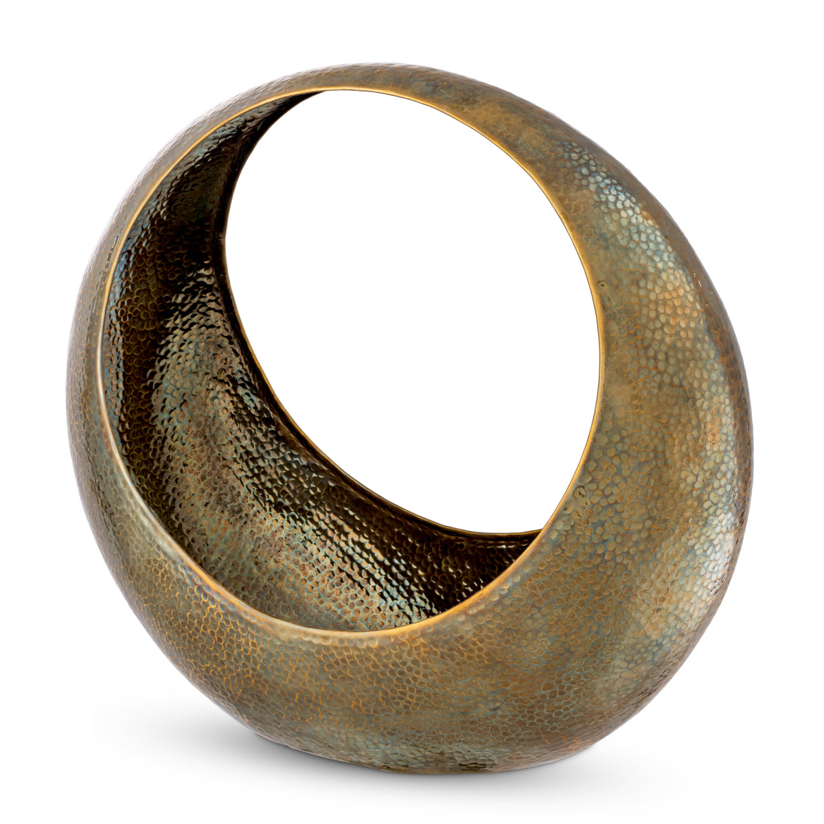 Circular Brass Wine Cooler Leung | Eichholtzmh.com