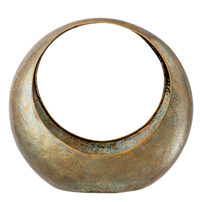 Wine Cooler Leung vintage brass finish