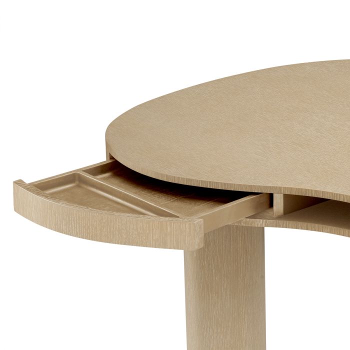 Desk Vence washed oak veneer