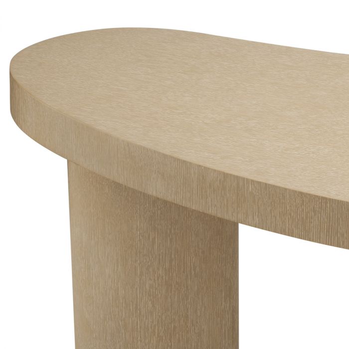 Desk Vence washed oak veneer