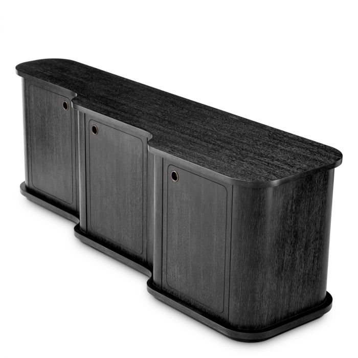 Dresser Caprioli charcoal grey oak veneer