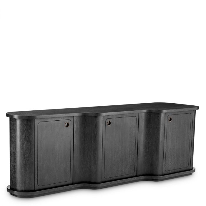 Dresser Caprioli charcoal grey oak veneer