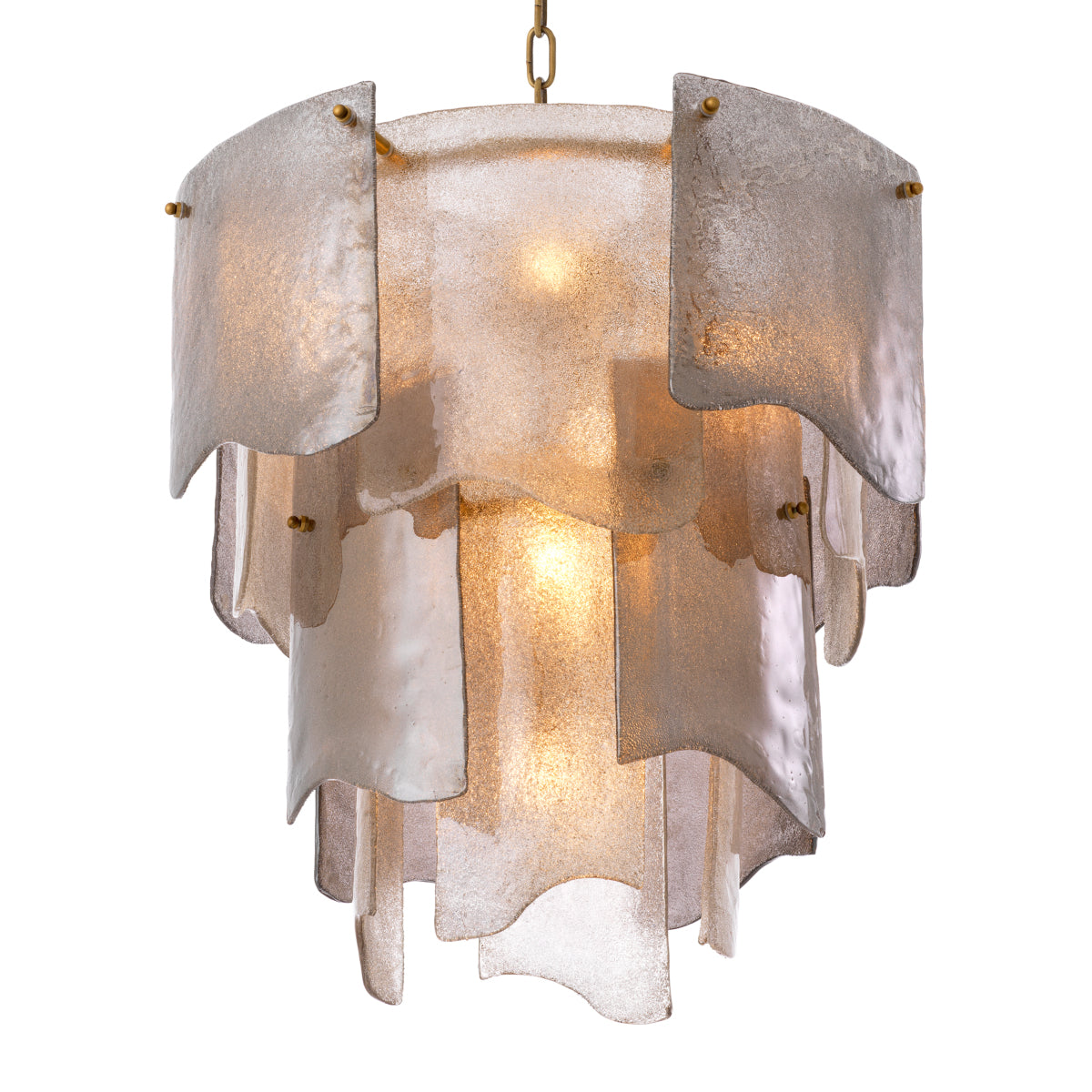 Tiered Glass Modern Chandelier Asinara | Eichholtzmh.com