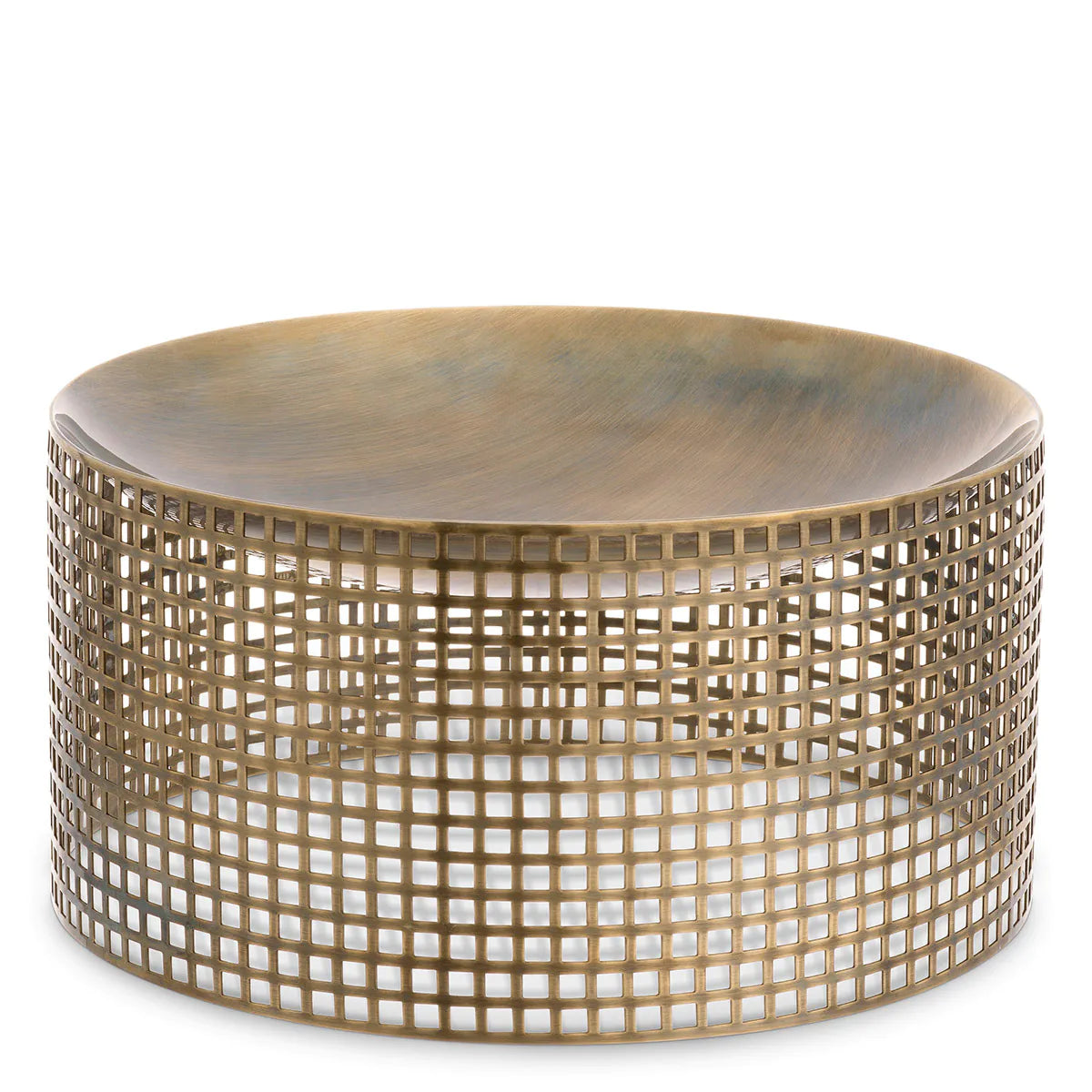 Vintage Brass Latticed Bowl Sterling | Eichholtzmh.com