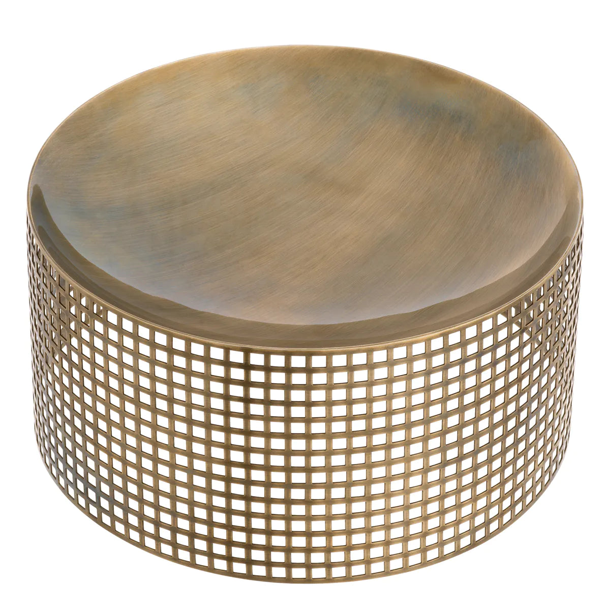Vintage Brass Latticed Bowl Sterling | Eichholtzmh.com