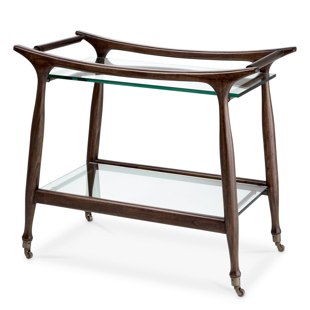 Brown Wooden Trolley Manzo | Eichholtzmh.com 