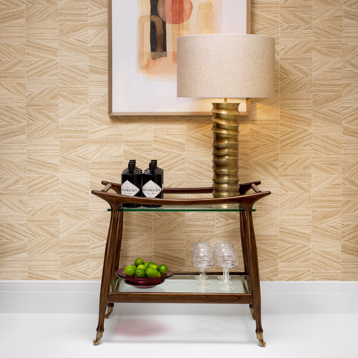 Brown Wooden Trolley Manzo | Eichholtzmh.com 