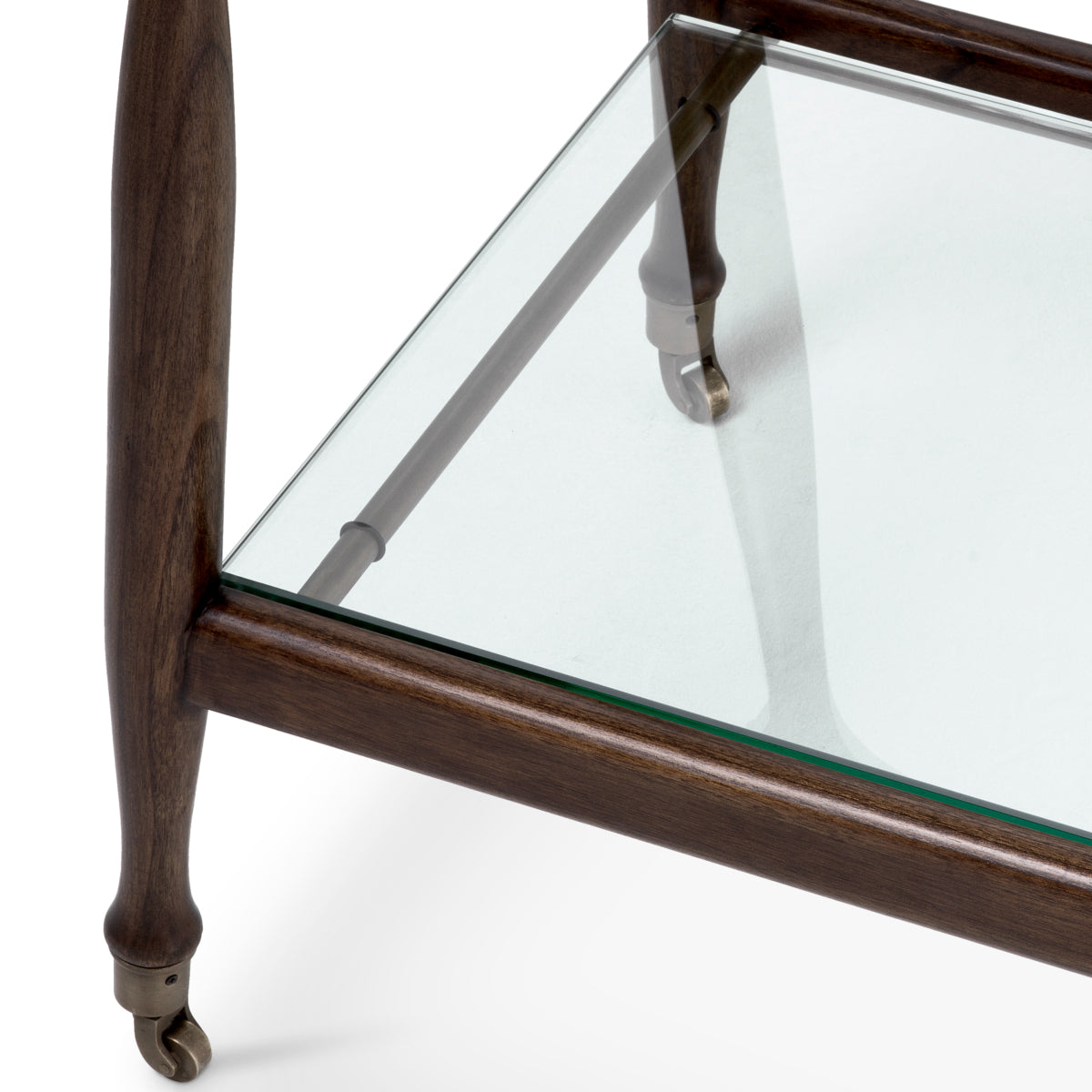 Brown Wooden Trolley Manzo | Eichholtzmh.com 