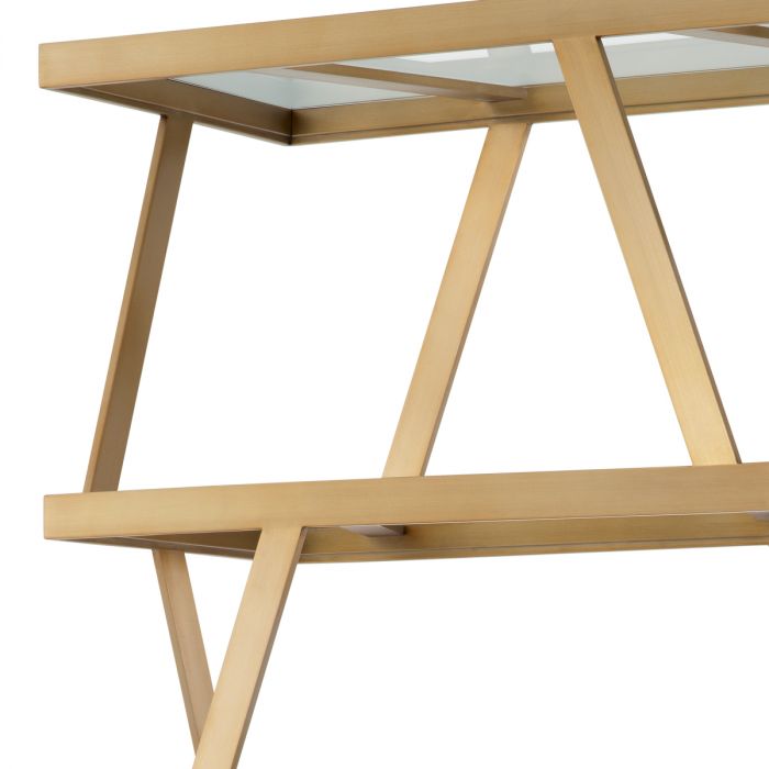 Cabinet Billinghurst brushed brass finish