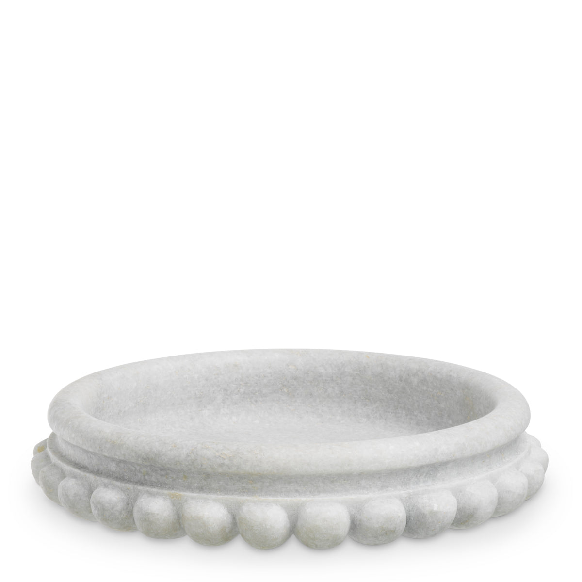 White Marble Chain Bowl Yerba | Eichholtzmh.com