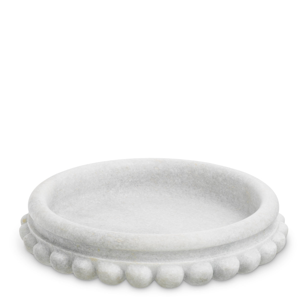 White Marble Chain Bowl Yerba | Eichholtzmh.com